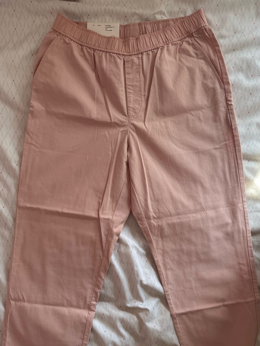 uniqlo cotton relaxed pants